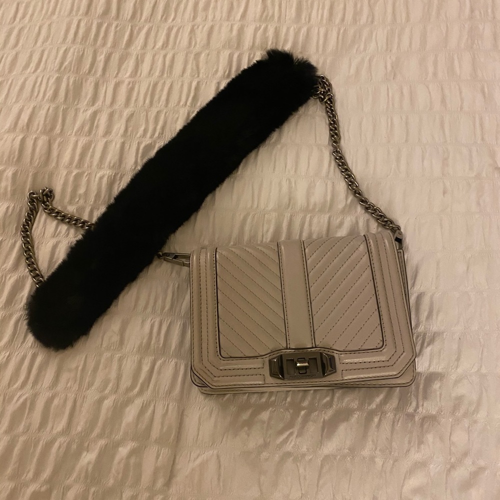 Rebecca Minkoff Love crossbody with special strap!